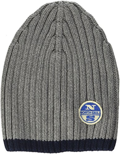 NORTH SAILS Beanie Berretto in Maglia, Grigio
