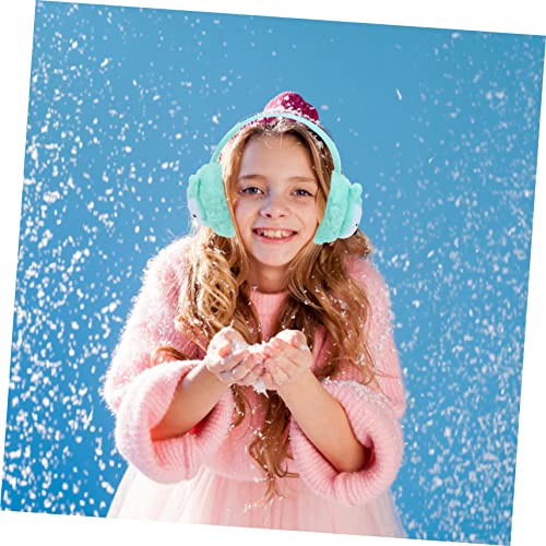 SAFIGLE 1pc Boy Girl Warm Ear Protector Cartoon Design Winter Earmuffs for Boys and Girls Thermal Fleece Ear Warmers Soft and Comfortable for Birthday and3