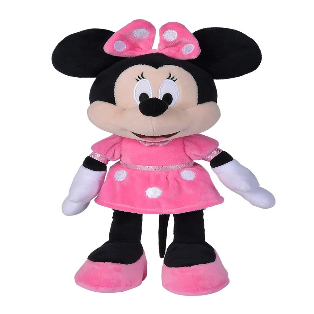 Simba Toys - Peluche Disney Minnie Mouse, Material Suave y Agradable, 100% Original, Apto para Niños y Niñas de Todas Las Edades - 25 cm (6315870227) — view 10