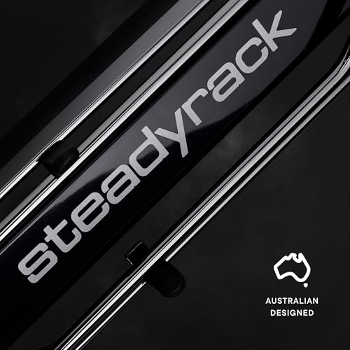 Image of Steadyrack Bike Rack for Road Bikes - The Original Wall Mounted Vertical Bike Storage - Fits Narrow Tires - Space Saving Pivot Design - Heavy-Duty Steel Rack for Indoor Garage, Apartment or Home Use