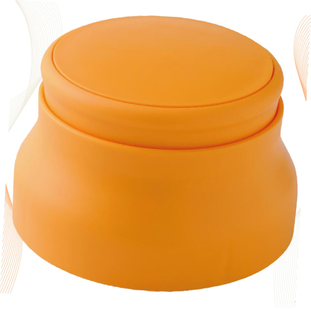 Ciieeo Stampo per Polpette di Riso e Sushi 10X10X6,5Cm in Plastica Alimentare Arancione Facile da Pulire e Usare per Ragazzo Ragazza Nella Preparazione di Dolci e Fondant