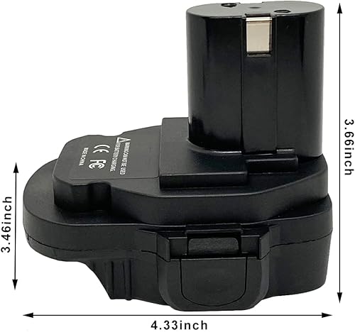Miniatura 3 de JFQWLE Adaptador compatible con Makita 18V LXT batería de litio BL1830 BL1850 BL1860 BL1840 a repuesto para batería de herramienta inalámbrica