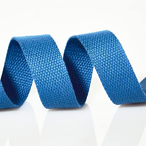 Trimz Cotton Webbing - Malibu Blue - 30mm x 5m - Image 3