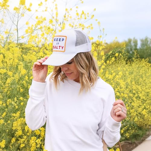 Image of Friday Feelin' Trucker Hat Women Men Baseball Caps Gift Women's USA Trucker Hats Caps Baseball Hats All Occasions - One Size