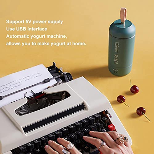 Elektrische Yoghurt Machine Draagbare Yoghurt Maker Mini Yoghurt Maker Keuken Reizen voor Outdoor (Groen) - Image 8