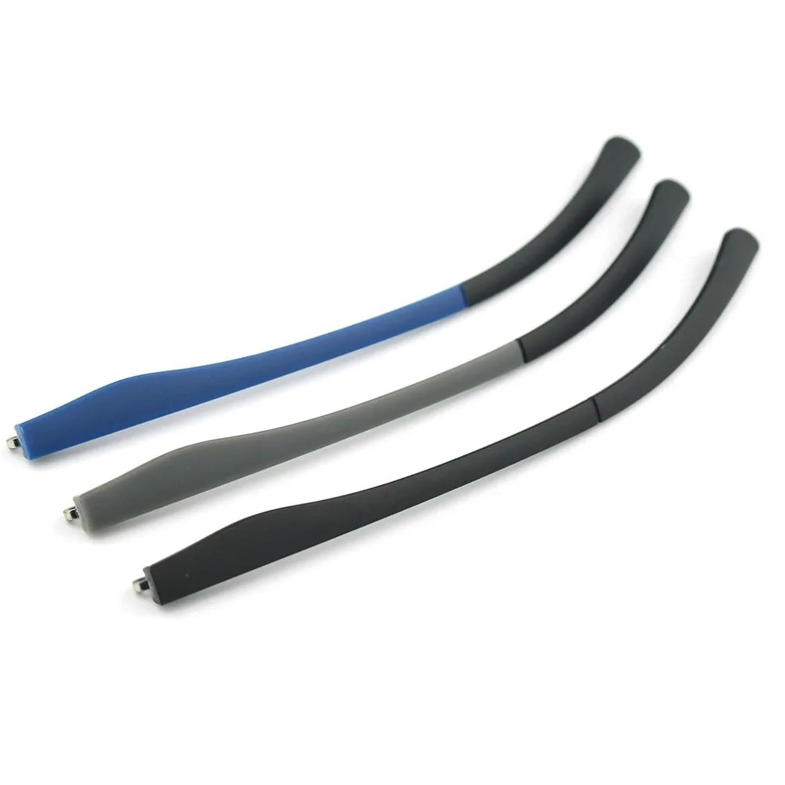 Occhiali da Vista Gamba a Molla 1 Paio 6mm Larghezza Occhiali PC Tempio Punta della Gamba in plastica Montatura 'Ottica Parti di Riparazione degli