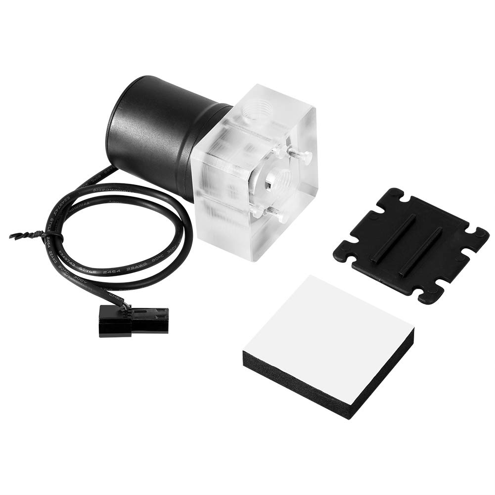 Water Pump, Pumps Acrylic POM G1/4 Thread for Computer-picture-20