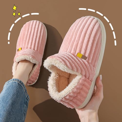 Pluffi Slipper Booties For Women,Women's Memory Foam Bootie Slippers Warm Cozy Boots with Fuzzy Plush Lining Winter Non Slip House Shoes for Indoor Outdoor3