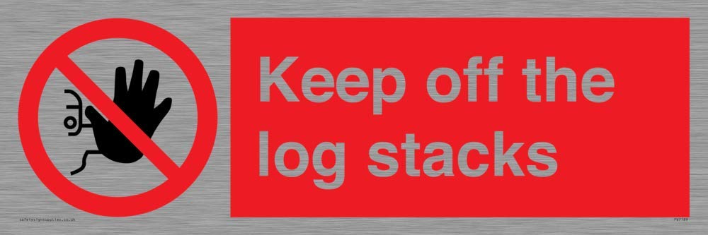 Keep off the log stacks
