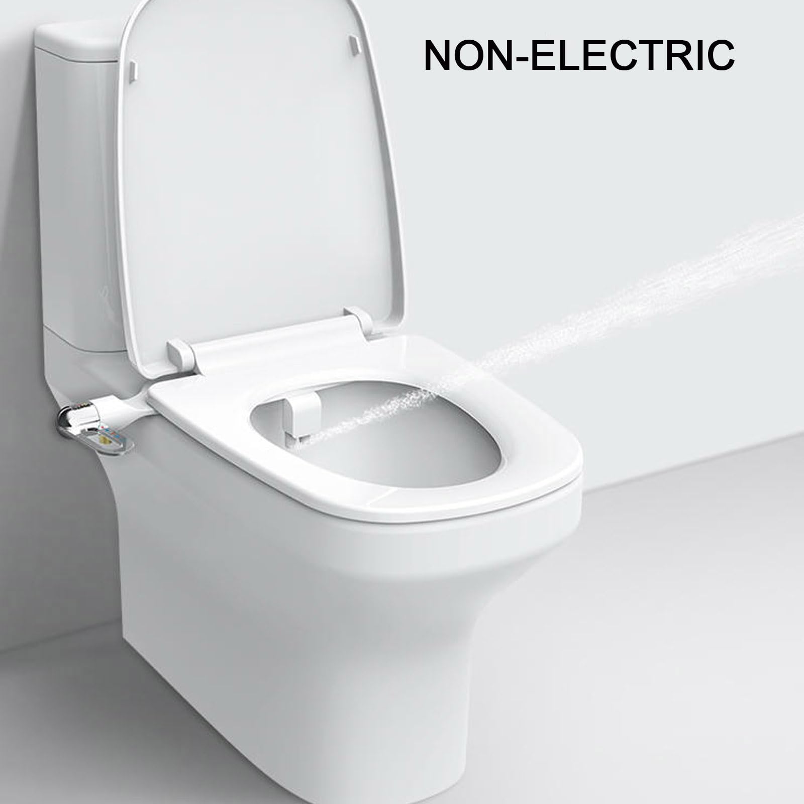 NonElectric Bidet Toaleta Attacent Japońska Sle Chowana Dysza WiDual Jet Kąty do Czyszczenia Z Przodu i Tyłu Higieniczne Modernizacja Łazienki