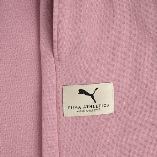 Image of Puma Girls' Core Logo Jogger, Fleece Lined, Elastic Waistband, Pull on Pant