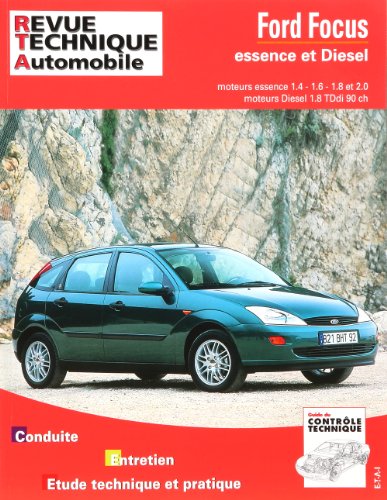  E.T.A.I - Revue Technique Automobile 738 - FORD FOCUS I - 1998 à 2004 PDF Ebook En Ligne