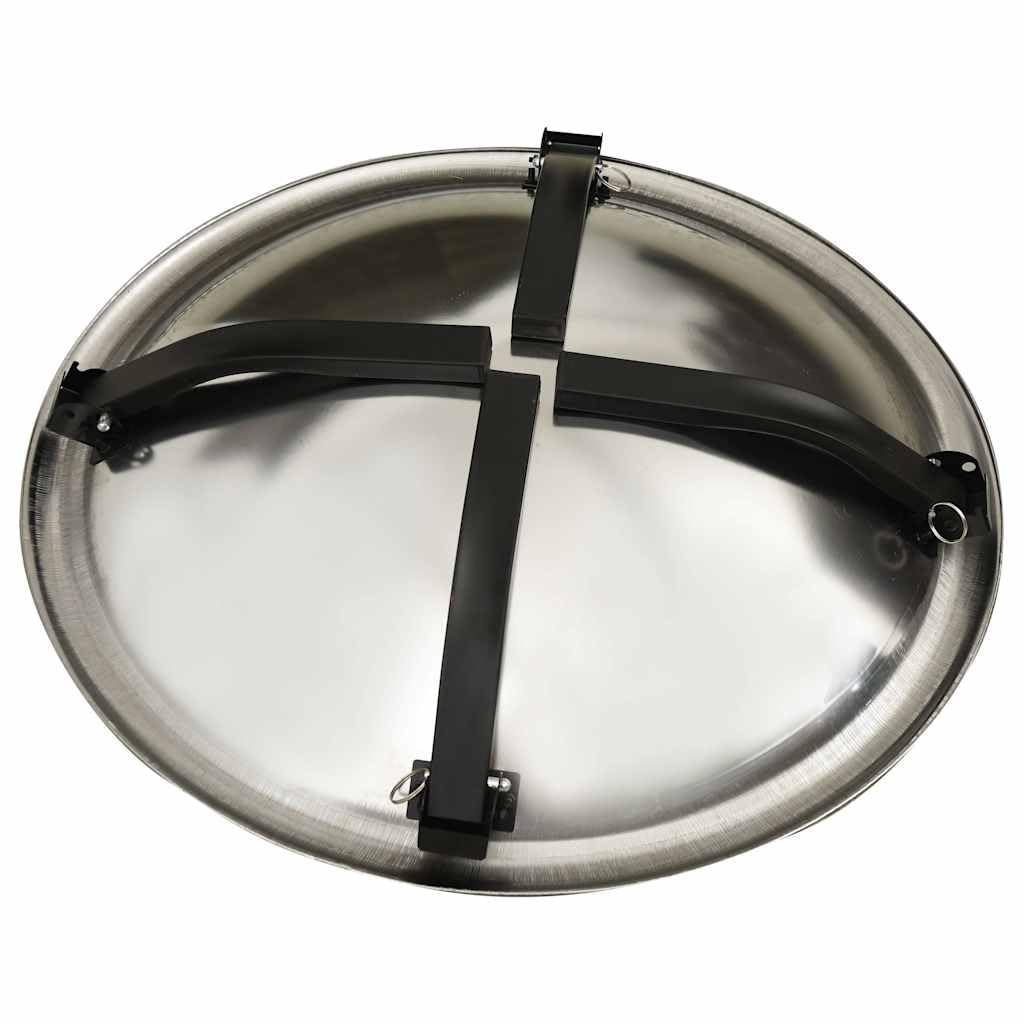 Grill 2 w 1, 56 cm, stal nierdzewna