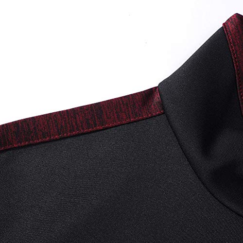 Image of Men's Casual Tracksuit Long Sleeve Sweatsuit Athletic Set Full Zip Running Jogging Sports Jacket and Pants