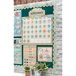 Teachercreatedresourcesrusticbloomcalendarbulletinboardset  Urban Country Home Decor Teacher created resources rustic bloom calendar bulletin board set  urban country home decor