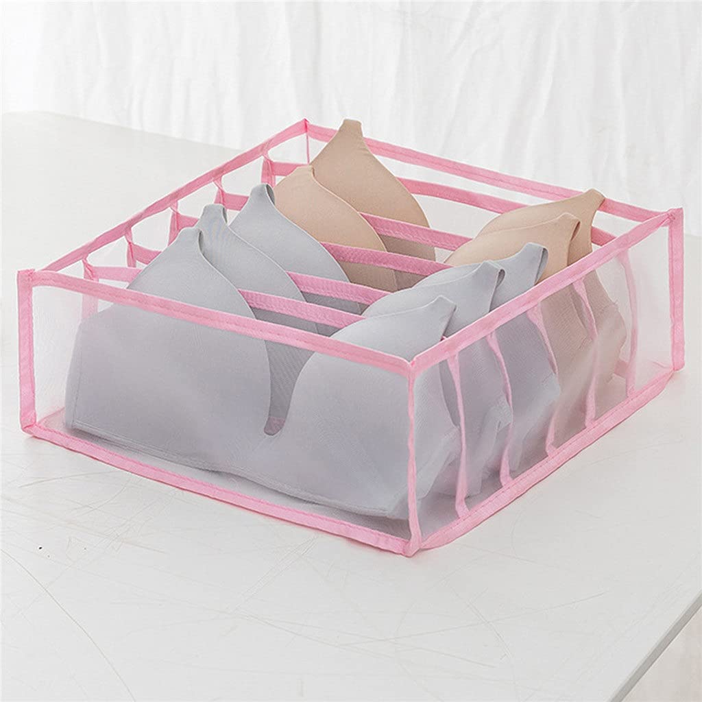 Unterwäsche-Aufbewahrungsbox mit Fächern, Socken, BH, Unterhose, Organizer, Schubladen, Schrankteiler, Aufbewahrungsbox, Schrank, Schubladenteiler