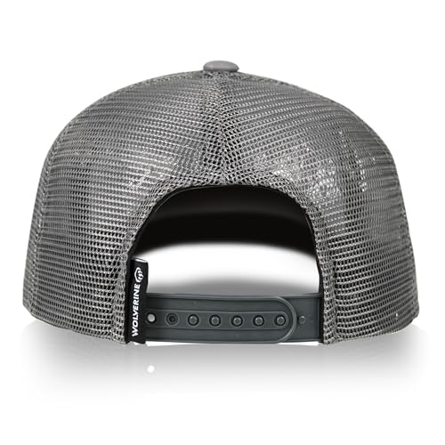 Image of Wolverine Trucker Hat | Mesh Back | Snapback | Adjustable | Rugged | Durable | Workwear