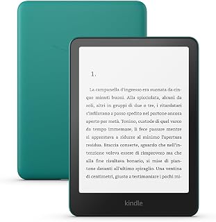 Amazon Kindle Paperwhite (Ultimo modello) - Il nostro Kindle più veloce di sempre, nuovo schermo antiriflesso, la batteria dura settimane - 16 GB - Con pubblicità - Verde giada