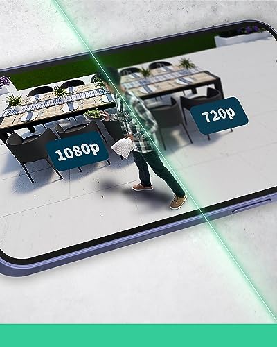 Arlo Essential 1 HD, Caméra de Surveillance WiFi Extérieure Sans Fil, Autonomie de 6 mois, Vision Nocturne en Couleur, Sirène, Audio Bidirectionnel, Essai Arlo Secure inclus, 1 Caméra Noir