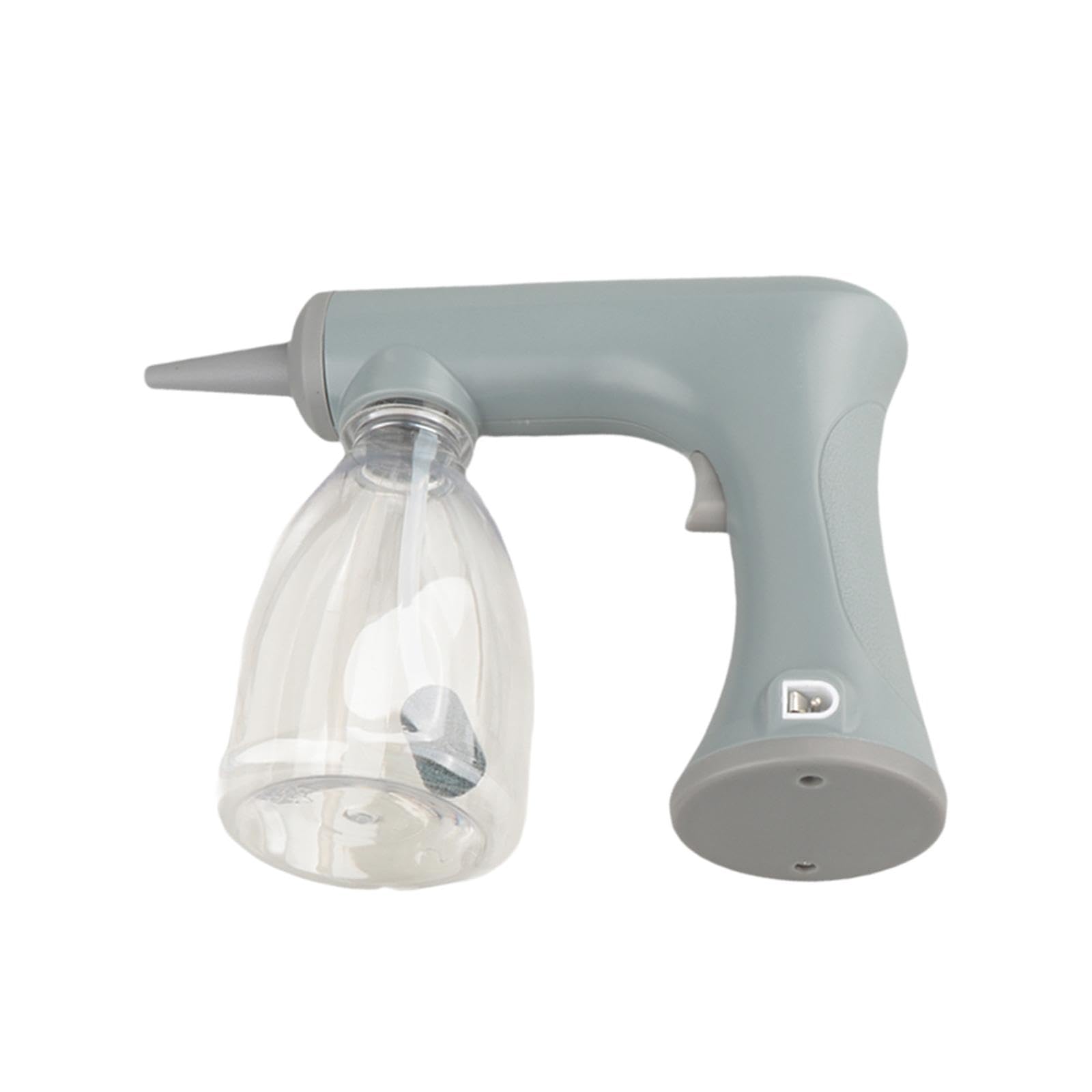 Dauerwellen Schaummaschine, USB Aufladung, Elektrisches Blasengerät, Einfach zu Verwenden, Gleichmäßig Heißer Schaum, Schaummaschine für Den Heimfrise, Grau 300ml