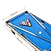 Mini Top Pool Table Set: Mini Pool Table, Table Top Pool Tables with Game Balls, Sticks, Chalk, Brush, Billiard Table Suitable for Office Desk Games, or Home Use & Easy
