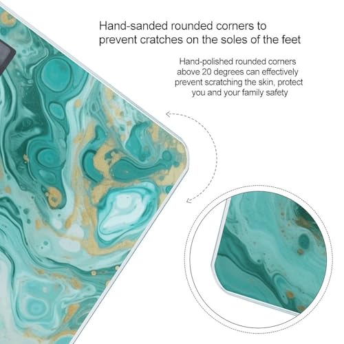 Báscula digital de baño capacidad 400 lb pantalla LED miniatura 4