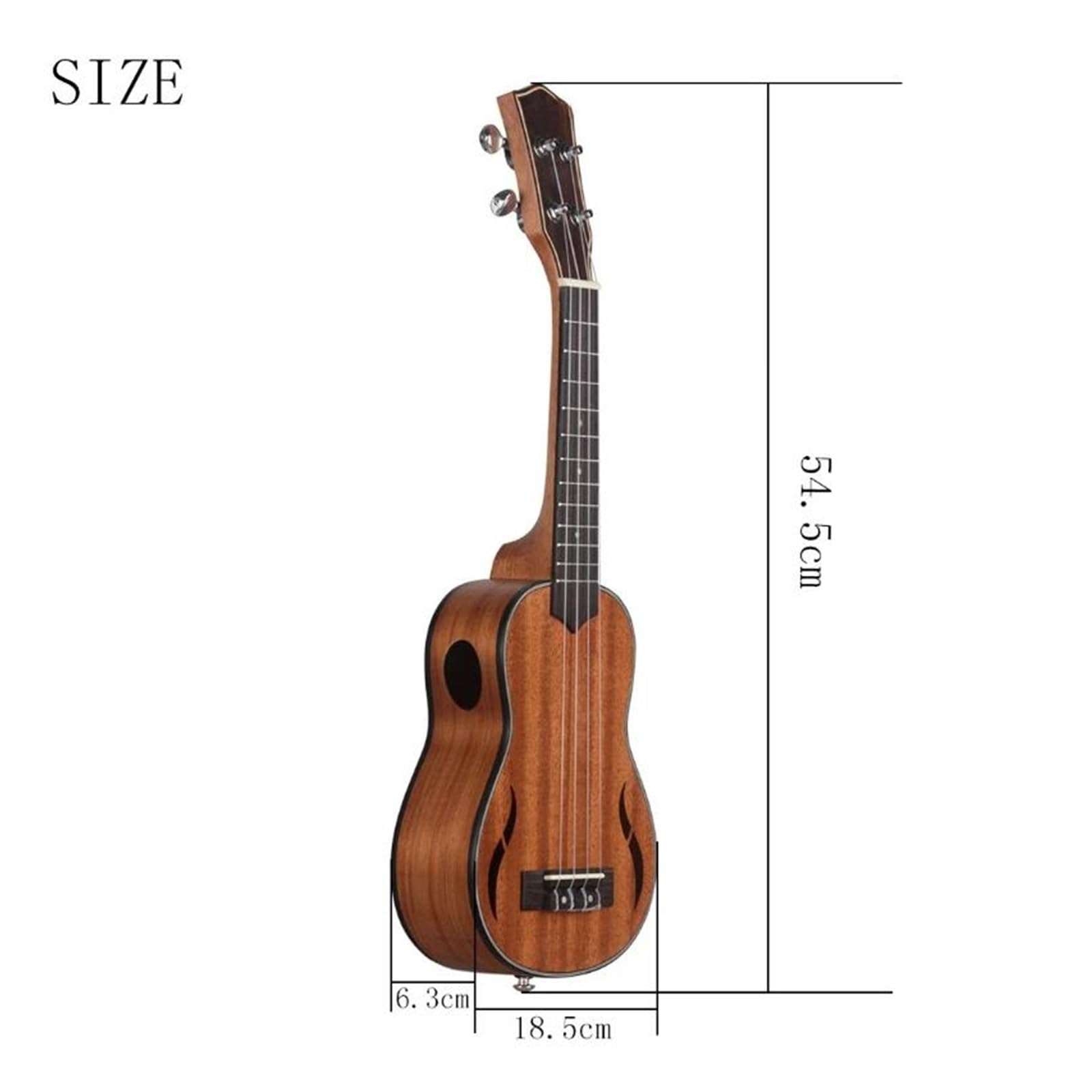 Set Ukulele Da 21 Pollici Strumento Professionale Per Principianti Per Adulti In Legno A 4 Corde Ukulele