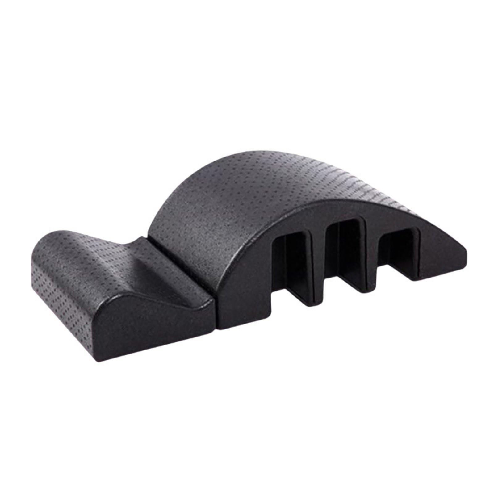 Posture Correction Pilates Arc Barrel Core Strengthening Pilates Spine Corrector Detachable Design Stretching Backbend Instructor for Home Gym, Black-image-33