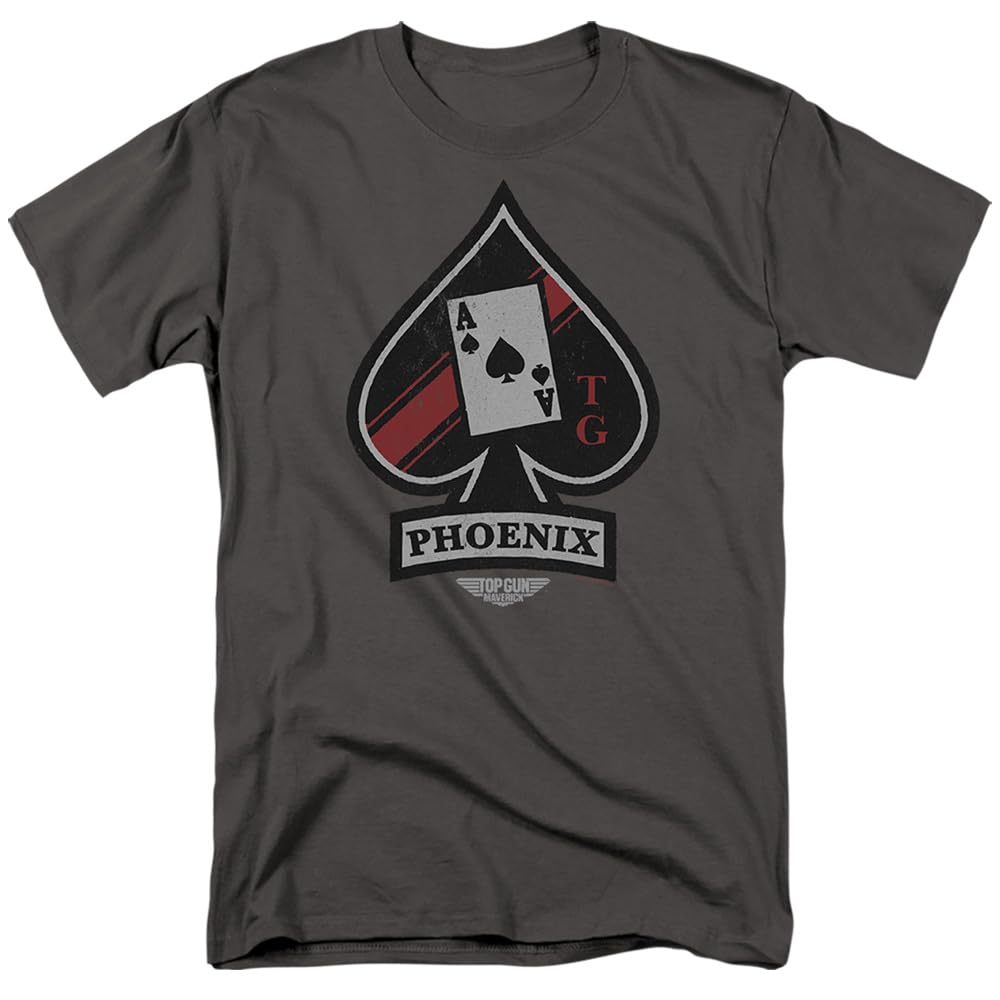 Top Gun: Maverick Phoenix Call Sign Unisex T Shirt, Charcoal, XXX-Large