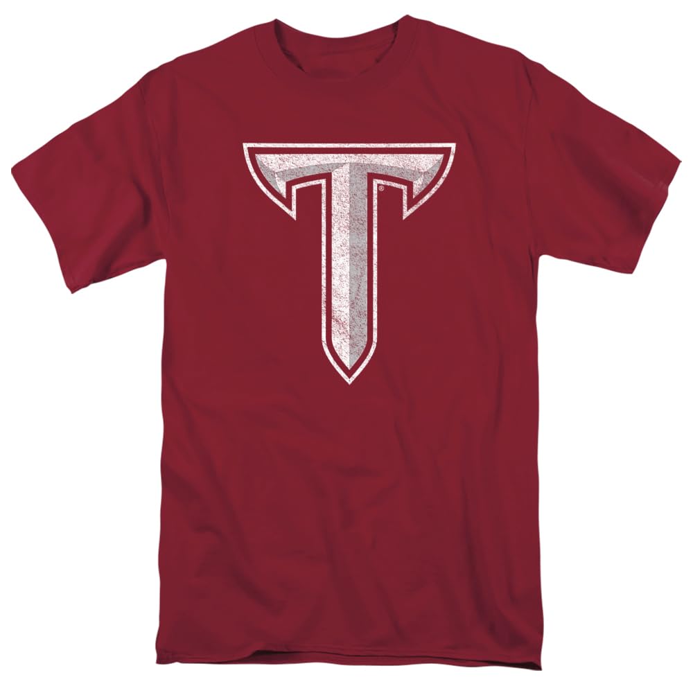 LOGOVISION Official Collegiate Distressed Primary Logo Adult T-Shirt Collection — view 356