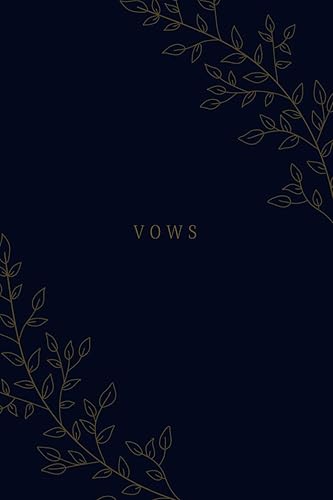 Minimalist Vow Book, His Vow Book, Her Vow Book, Our Vow Book 4x6 inches: Vow Book: wedding vow book