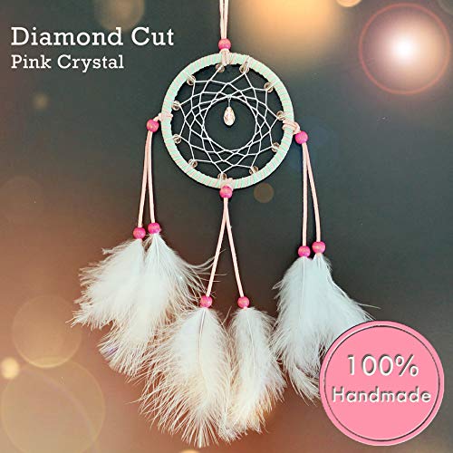 Dream Catchers for Bedroom Decor – Pink dream catcher for car Home Wall