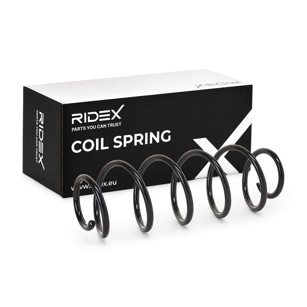 RIDEX 188C0128 2x Molle ammortizzatori Posteriore Compatibilità con MERCEDES-BENZ Classe B W245