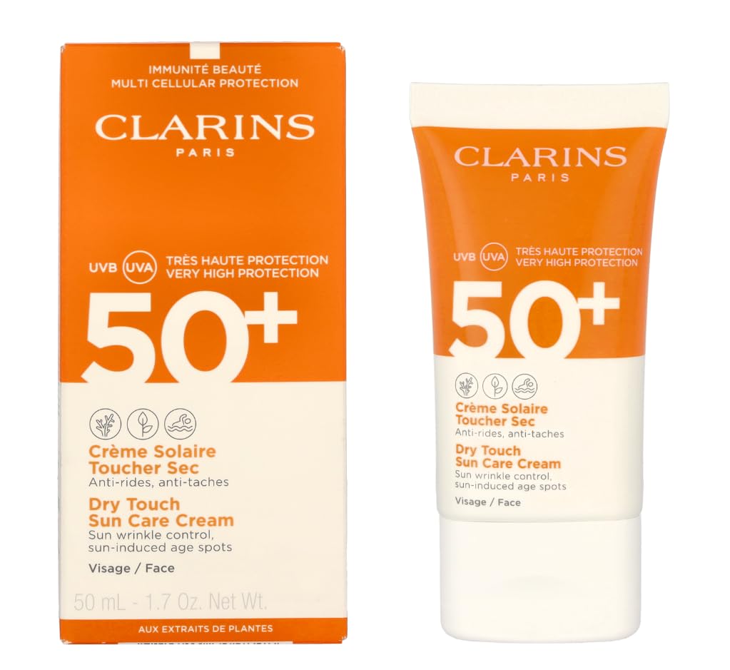 CRÈME TOUCHER SEC SOLAIRE SPF50+