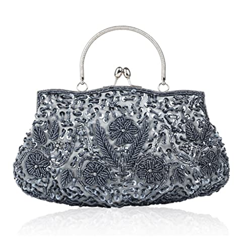 オーダーメイドのフランスビーズ装飾 パーティーバッグ オーダーメイドのフランスビーズ装飾 パーティーバッグ