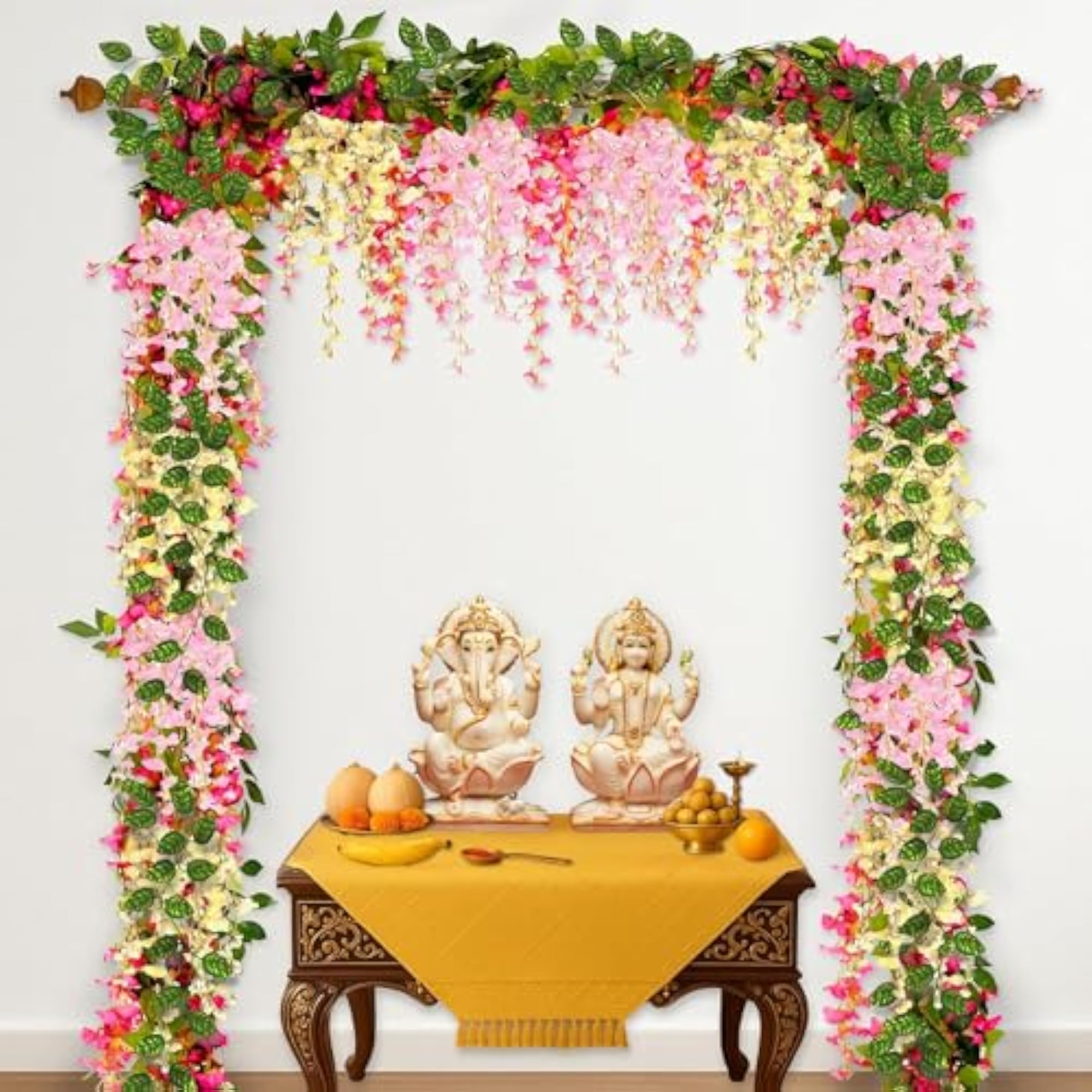 Artificial Wisteria Hangings for Diwali Decoration