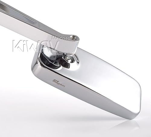 Miniatura 4 de KiWAV Magazi - Espejos clásicos Classic MX cromo,Negro -,Cromado