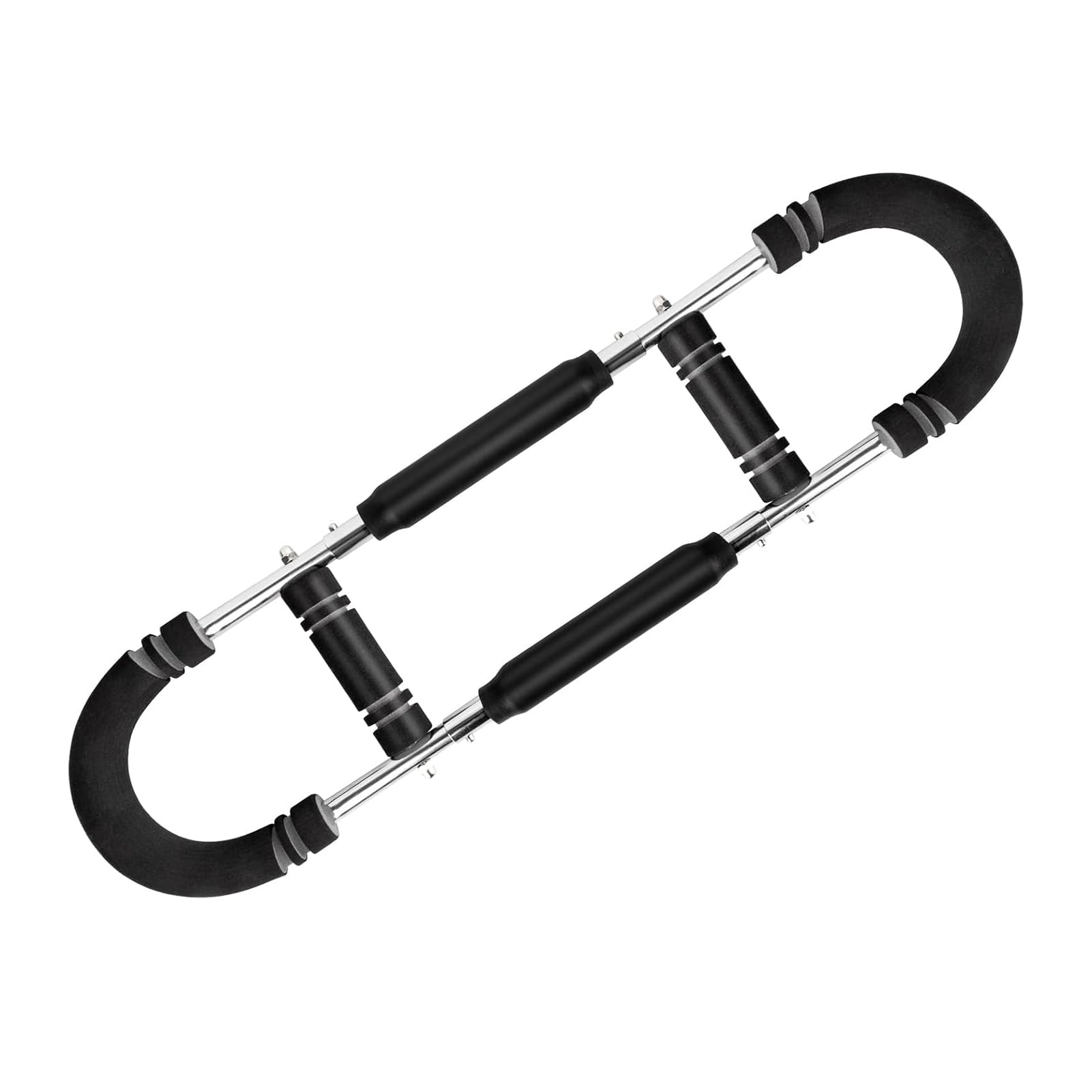 matumou Twister Arm Exerciser with Foam Handle Adjustable Spring Workout Bar Forearm Triceps Muscle Strengthener Chest Expander Portable
