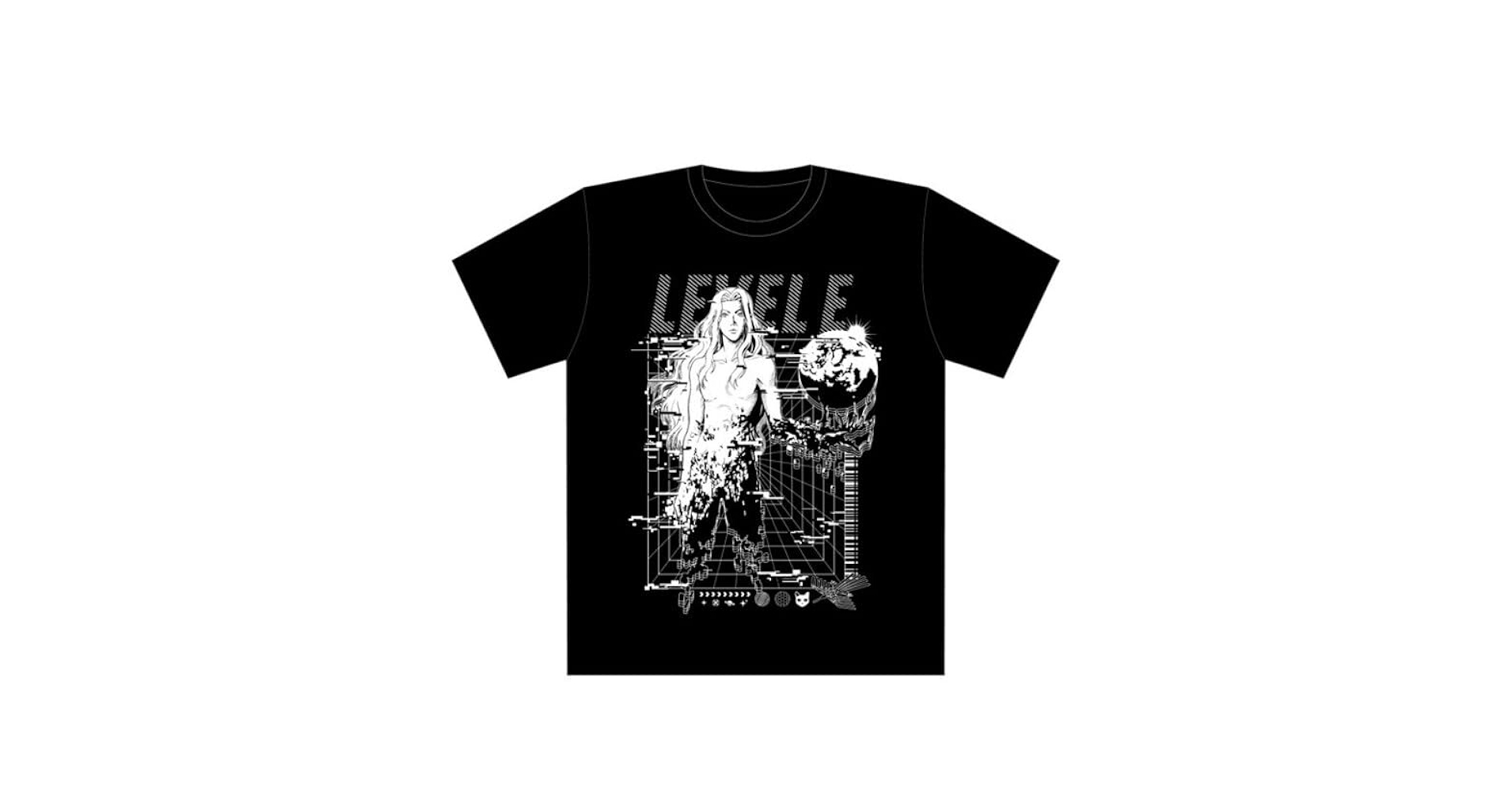 新品未使用　富樫義博展 レベルE カラーレンジャーTシャツ Mサイズ レベルE』カラーレンジャーTシャツ ＜冨樫義博展 -PUZZLE-＞ M