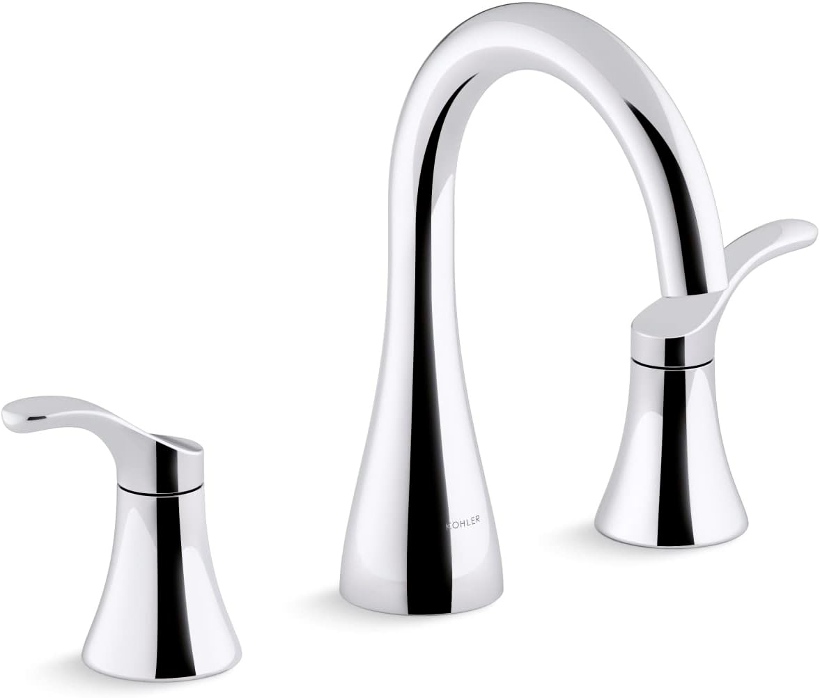SIMILAR Kohler 27390-4-CP SIMPLICE®Widespread bathroom sink faucet, 1.2 GPM, Polished Chrome