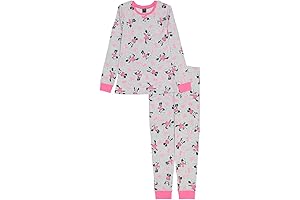 Disney Mickey Mouse Women's 2-Piece Cotton Snug-Fit Pajamas