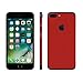 stika.co Pegatina de Piel Rojo de Fibra de Carbono Vinilo Autoadhesivo para Apple iPhone 7 Plus 5.5" Model