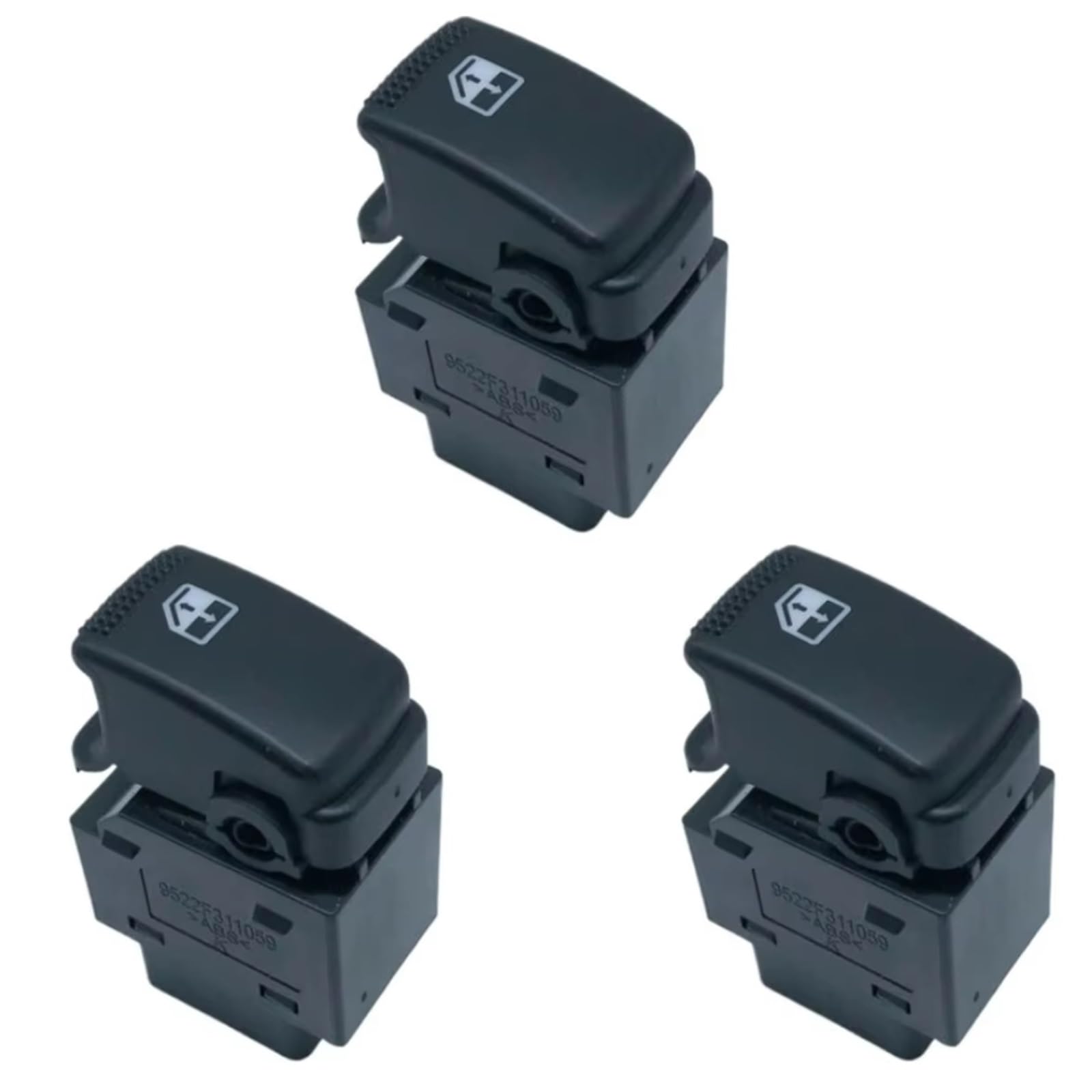 Interrupteur de fenêtre de commande électrique compatible Tucson Matrix Getz bouton 12V