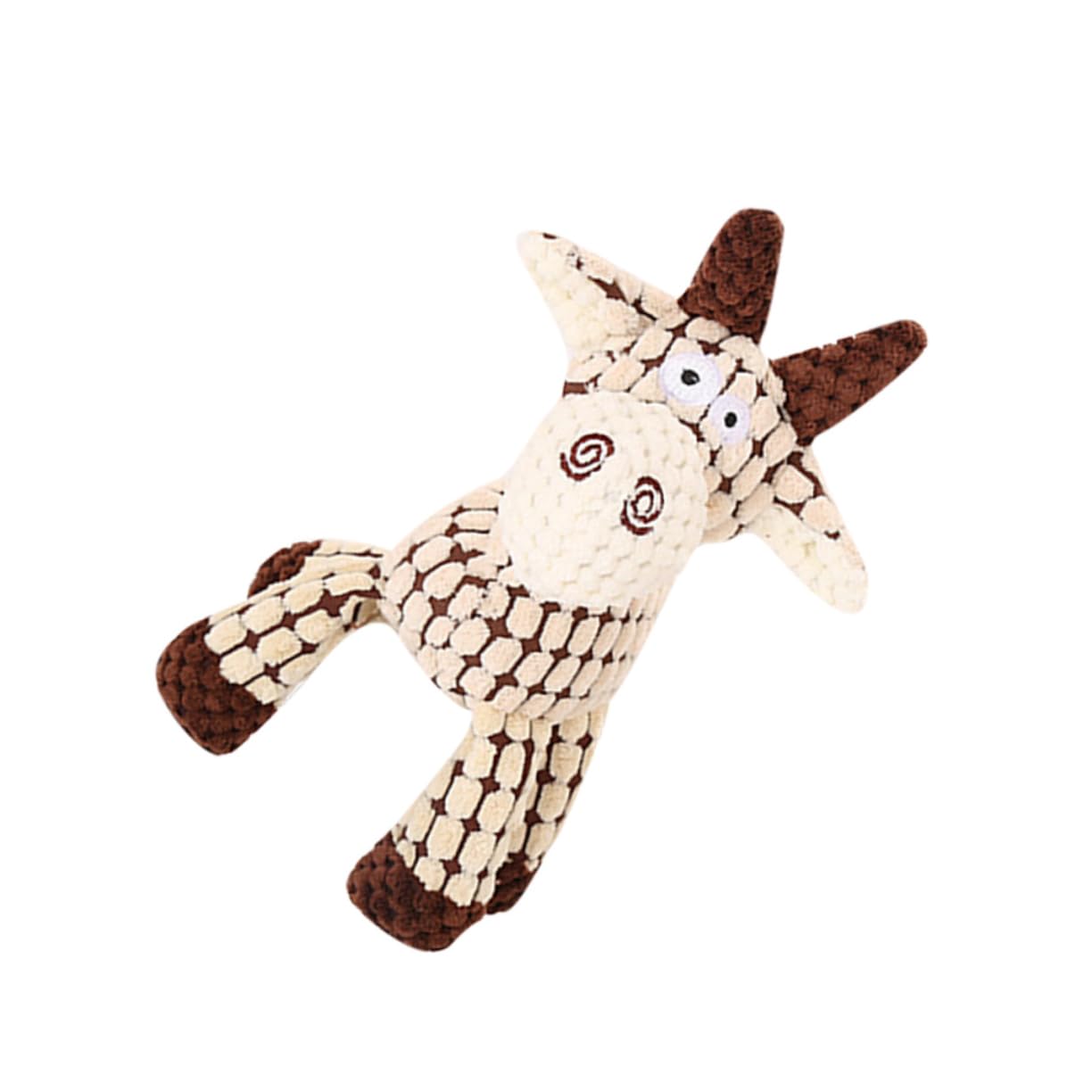 Angoily 3 Juguetes De Peluche De Burro para Mascotas Juguete Masticable para Perros De Burro para Perros De Peluche para Mascotas