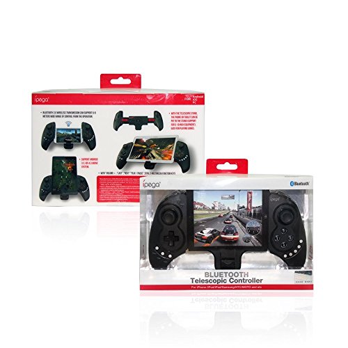 iPEGA PG-9023 controlador juegos inalámbrico Bluetooth Joystick Game Pad para iOS Android Phone iPad con un paño gratuito de Makibes