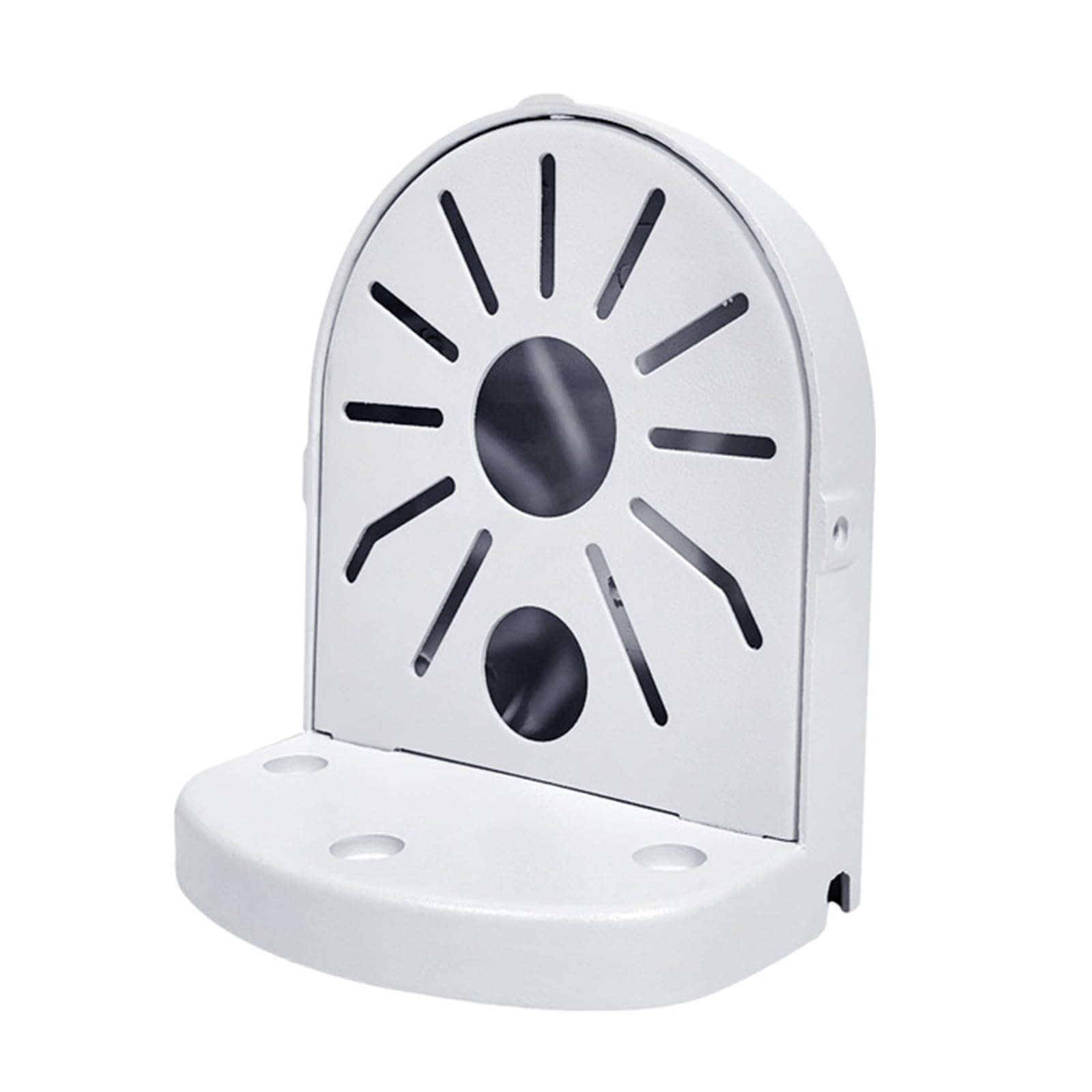 Weatherproof Aluminum Dome Camera Mount for Indoor Outdoor Security with Cable Management Dome Surveillances Bracket