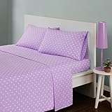 Mi Zone 100% Cotton Percale Ultra Soft Sheet Set, Queen