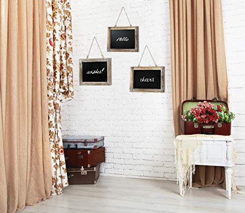 Greenco Chalkboard Sign Decorative Vintage Style Wooden Framed Kitchen Wall Hanging Chalkboards Decorative Chalk Board For Rustic Wedding Signs, Kitchen Pantry & Wall Décor For Kitchens, Weddings #TOP4