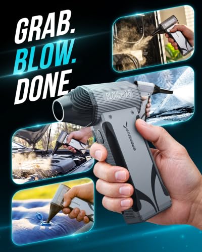 Sabrent BLOWZER X6 Cordless Air Duster w/ Carrying Case - image 6