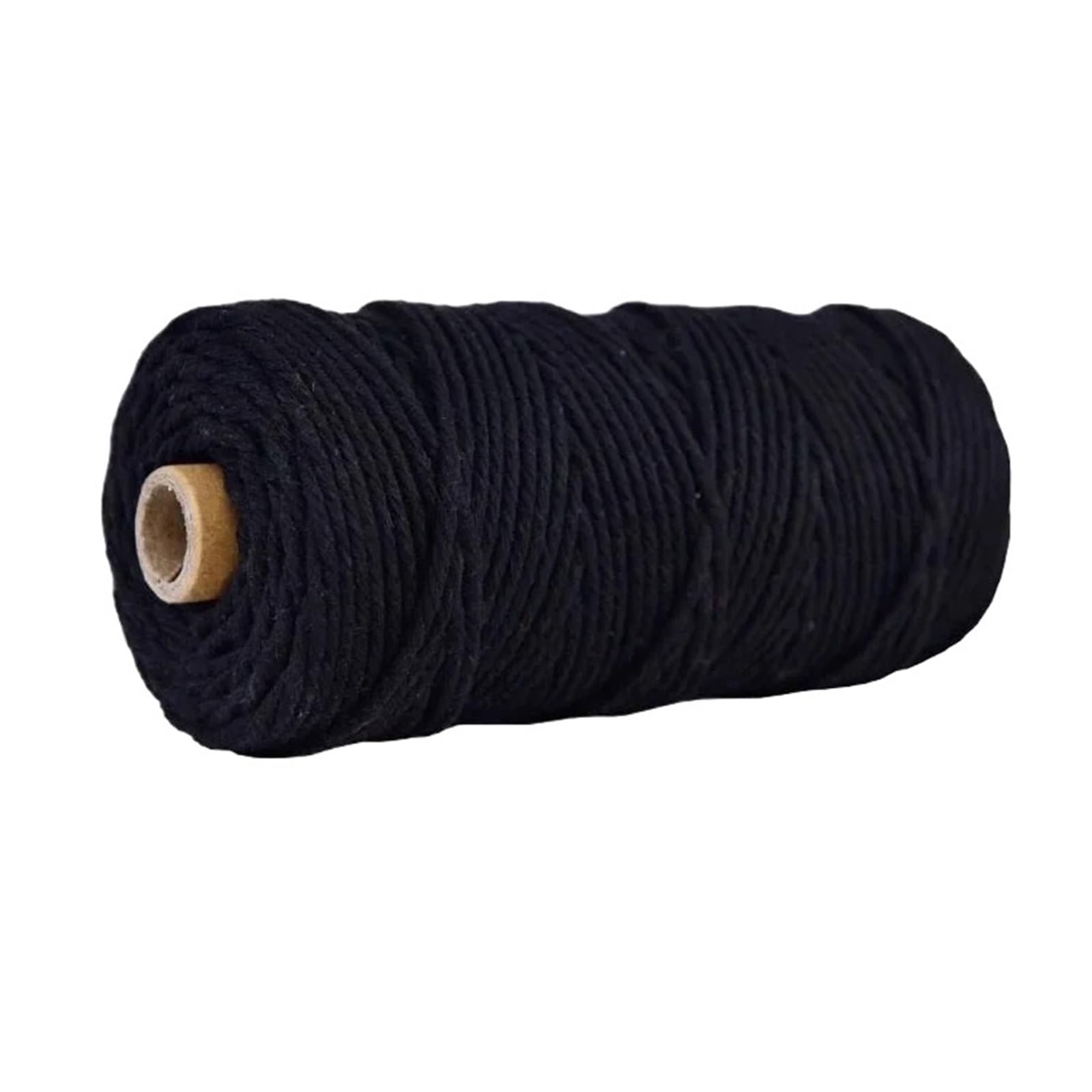 Cotton Macrame Cord 100M/Roll 3.0mm Colored Macrame Cotton Cord Colorful Twine String Rope Craft for Knitting Home Textile(Color16)